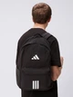 Рюкзак спортивный 27,4 л вмещает формат А4 Adidas Q3 Ess Bars3Rs Bp JX6497 Черный (4068811571108) - изображение 3