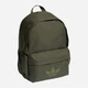 Рюкзак спортивный 21,1 л вмещает формат А4 Adidas Q3 Cl Backpack KQ6387 Зеленый (4069995572905) - изображение 5