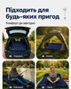 Туристичний надувний каремат з подушкою водонепроникний компактний матрац для кемпінгу та відпочинку - зображення 7