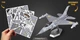 Металлический 3D конструктор Metal Earth Истребитель F-16 Fighting Falcon Ukrainian Air Force - изображение 7