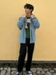 Джемпер мужской Uniqlo 32655032 L Зеленый (1159862534) - изображение 16