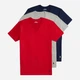 Набор футболок хлопковых длинных мужских Ralph Lauren 731637424 L 3 шт Разные цвета (1159865144) - изображение 1