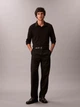 Поло длинное мужское Calvin Klein 967817822 XL Черное (1159865162) - изображение 5