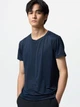 Футболка длинная мужская Uniqlo 985690784 XS Синяя (1159865176) - изображение 1
