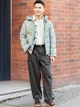 Куртка демисезонная с капюшоном мужская Uniqlo 79900976 2XL Зеленая (1159865278) - изображение 5