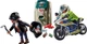 Конструктор Playmobil City Action Поліцейський мотоцикл: Кримінальне переслідування 70572 (4008789705723) - зображення 2