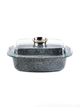 Гусятница Ofenbach NB 100517 5.5л алюминиевая с крышкой из литого алюминия и стекла для духовки и всех плит - изображение 4