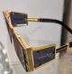 Сонцезахисні окуляри Prada Gold /Dark Grey - изображение 5