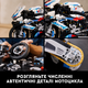 Конструктор мотоцикл BMW M 1000 RR 1:5, 1920 деталей, коллекционная техническая модель. 42130 - изображение 3