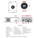 UPS ИБП гибридный инвертор Felicity IVEM-6048II 6000VA 48V Wi-Fi RS485 MPPT - изображение 6
