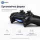 Геймпад PS4 бездротовий DualShock 4 джойстик Bluetooth акумуляторний контролер для ігор консолі смартфона планшета сумісний з ПК смартфоном Android iOS iPad V2 Sony wireless USB зарядка портативний ігровий ергономічний тригерний оригінал pro чорний - зображення 4