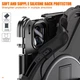 Чехол с ремешком Pirate King Case для Xiaomi Pad 5 / Pad 5 Pro Black - изображение 6