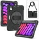 Чехол с ремешком Pirate King Case для Apple iPad Mini 6 / Mini 7 Black - изображение 1