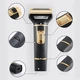 Аккумуляторный триммер-электробритва Sokany SK-LF-9942 3 в 1 с 7 насадками, USB-машинка для стрижки волос, бороды и усов (КК0477) - изображение 6