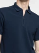 Поло чоловіче бавовняне Polo AS-46 Zip S зріст 4 темно-синій (M14.09.09.621) - изображение 6