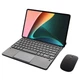 Клавиатура-подставка беспроводная Smart Keyboard + Мышка для Xiaomi Pad 5 / 5 Pro Ukr+Eng Black - изображение 1