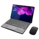 Клавиатура-подставка беспроводная Smart Keyboard + Мышка для Lenovo Tab P11 Pro TB-J706 Ukr+Eng Black - изображение 1