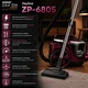 Потужний контейнерний пилосос Zepline ZP-6805 - зображення 1