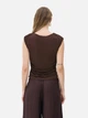 Топ Primark темно-коричневий DWYVB748 L - изображение 4