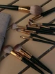 Набір пензлів oh_my_brush (12 шт.), зелений/кукурудзяне волокно - изображение 2