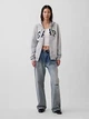 Толстовка Gap Vintagesoft Arch Logo Grey 715005321 M - изображение 7