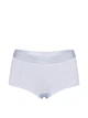 Женские трусики Victoria's Secret (279895598432) SoSoft Modal Ultra-Fine Logo Boyshort S голубые - изображение 3