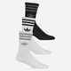 Набор мужских носков высоких хлопковых Adidas 3S GL CT S KR4218 43-45 (L) 3 пары Белый (4069995497161) - изображение 3