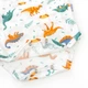 Боді Dexter`s-човник динозаврики короткий рукав 74 см - зображення 3