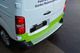 Накладка на задний бампер OmsaLine Нержавейка Короткая/Средняя База для Citroen Jumpy/Dispatch 2017- гг - изображение 7