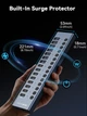 USB хаб Acasis HB16 Pro USB 3.2 Gen 2 з блоком живлення 16 портів hub концентратор алюмінієвий - зображення 5