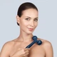 Електронний звуковий ролик для обличчя та тіла GESKE Sonic Facial & Body Roller 4 в 1 темно-синій - изображение 4