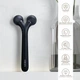 Електронний звуковий ролик для обличчя Geske Sonic Facial Roller 4 в 1 чорний - изображение 3