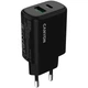 Зарядний пристрій Canyon OnCharge 250 25W 1xPD 1xQC EU Black (CNE-CHA250-31) - зображення 2