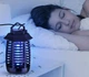 Электрическая лампа-ловушка для комаров HK-1217, работает от USB, площадь действия до 20 м², 8 LED, для помещений и улицы, черная - изображение 8