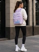 Рюкзак женский спортивный 20 л вмещает формат А4 Puma Phase Aop Backpack Set 09173311 Mauve Glow-Frosted Ivory-Floral AOP (4070032512105) - изображение 2