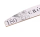Пилка для ногтей Crooz полумесяц минеральная 180/240 грит - изображение 2