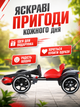 Детский электромобиль-карт 390 Вт с пультом Bluetooth музыкой и EVA-колесами до 30 кг красный (49676094) - изображение 8