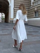 Сукня Jadone Fashion Талія XL-XXL білий - зображення 5