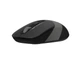 Миша бездротова A4Tech Fstyler FG10S (Grey), безшумна, USB, колір чорний+сірий - зображення 4