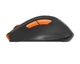 Миша бездротова A4Tech Fstyler FG30S (Orange), безшумна, USB, колір чорний+помаранчевий - изображение 3