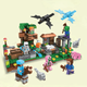 Конструктор Minecraft SJ8808 Битва за сокровища 425 деталей Майнкрафт MineWorld My World - изображение 1