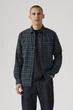 Мужская рубашка в клетку Levi's 48(M) Сине-зелёный (149403) - изображение 4