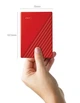 Внешний жесткий диск 4Tb Western Digital My Passport, Red (WDBPKJ0040BRD-WESN) - изображение 5