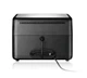 Аэрофритюрница Domotec MS-3226 air fryer 2 отсека общий объем 13 литров с дисплеем 4800 Вт Черный - изображение 4