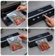 Вакуумный упаковщик с резаком Zepline ZP00374 вакууматор для сухих и влажных продуктов - изображение 5