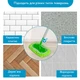 Насадка для швабры Swiffer Sweeper из микрофибры многоразовая для сухой и влажной уборки зеленая 29788 - изображение 6