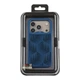 Чохол Premium Kajsa Splendid Collection 3D Cube Pattern with MagSafe для iPhone 17 Pro Blue Plus O-Ring - изображение 3