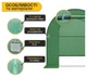 Посилена садова теплиця парник LEOBRO Garden 10м2 Green (LB-G106-GRN) (LEO_LB-G106-GRN) - зображення 4
