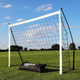 Ворота футбольні Quickplay Kickster 150 х 100 см чорно-білі - изображение 1