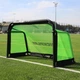 Ворота футбольні QUICKPLAY PRO ALU Training 6789 150 х 100 см, чорно - изображение 1